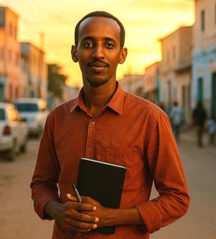 Abdiaziz Ali Mohamed is a Journalist And Photographer based in Mogadishu, specializing in Business and Politics with expertise in News Gathering and Feature Stories. Available for freelance assignments on Paydesk. Speaks Somali and English